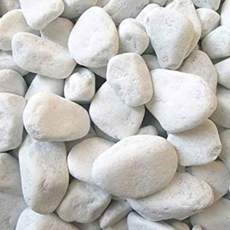 Sai Eco ciottoli bianchi di carrara